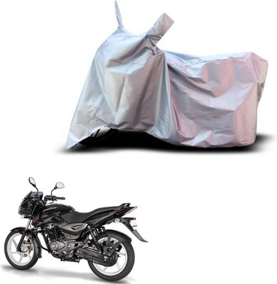 Kbshops Two Wheeler Cover for Bajaj(Pulsar 150 DTS-i, Silver)