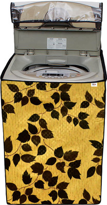 AAVYA UNIQUE FASHION Top Loading Washing Machine  Cover(Width: 58.42 cm, Yellow)