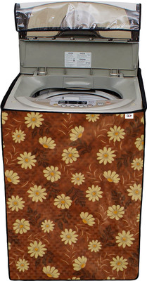 AAVYA UNIQUE FASHION Top Loading Washing Machine  Cover(Width: 60.96 cm, Brown)
