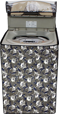 AAVYA UNIQUE FASHION Top Loading Washing Machine  Cover(Width: 60.96 cm, Grey,White)