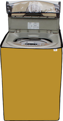 AAVYA UNIQUE FASHION Top Loading Washing Machine  Cover(Width: 58.42 cm, Gold)