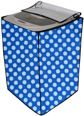 Auf Top Loading Washing Machine  Cover(Width: 60.146 cm, Blue,White)