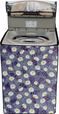 Auf Top Loading Washing Machine  Cover(Width: 58.42 cm, Grey,White)