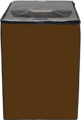 AAVYA UNIQUE FASHION Top Loading Washing Machine  Cover(Width: 60.96 cm, Brown)