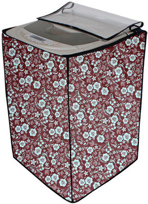 AAVYA UNIQUE FASHION Top Loading Washing Machine  Cover(Width: 60.128 cm, Brown,White)