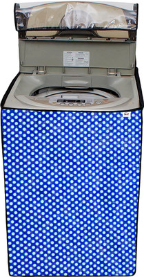 Auf Top Loading Washing Machine  Cover(Width: 58.42 cm, Blue,White)