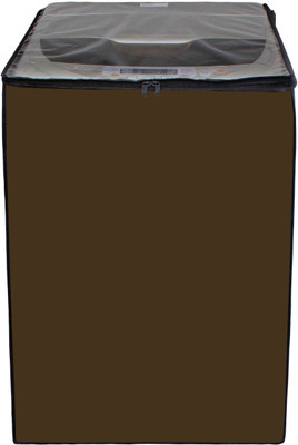 AAVYA UNIQUE FASHION Top Loading Washing Machine  Cover(Width: 60.96 cm, Brown)