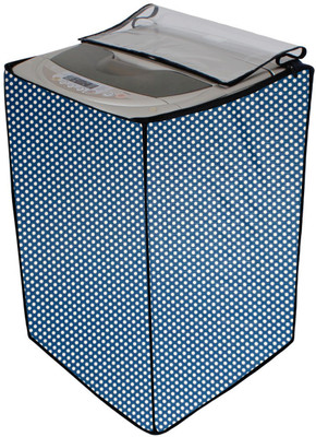 AAVYA UNIQUE FASHION Top Loading Washing Machine  Cover(Width: 60.143 cm, Blue,White)