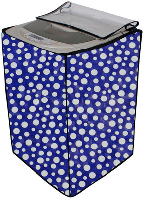 Auf Top Loading Washing Machine  Cover(Width: 60.101 cm, Blue,White)