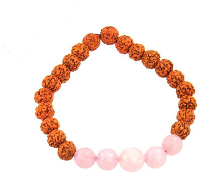 Yuvi Shoppe Wood, Crystal Bracelet