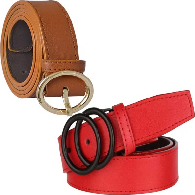 HENEDA Women Formal Multicolor Synthetic Belt