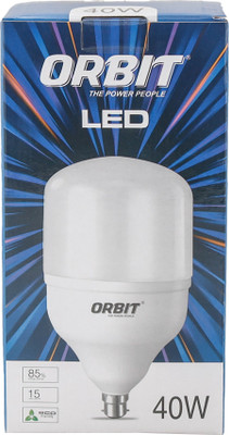 ORBIT LED 40 W Basic Round B22 LED Bulb(White)