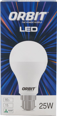 ORBIT LED 25 W Basic Round B22 LED Bulb(White)