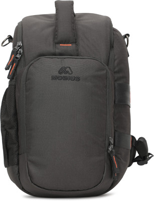 MOBIUS GRENADE PRO DSLR SLING BAG CUM BACKPACK TOP LOADER BAG DSLR WITH LENS DSLR with attached lens 70-200mm f/2.8 lens Memory Cards Charger.  Camera Bag(Black)