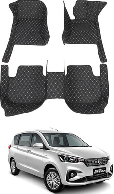 AYW Leatherite 7D Mat For  Maruti Suzuki Ertiga(Black)
