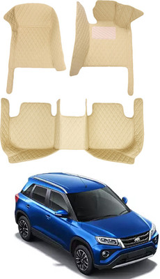 AYW Leatherite 7D Mat For  Toyota Urban Cruiser(Beige)