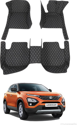 AYW Leatherite 7D Mat For  Tata Harrier(Black)