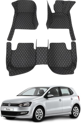 AYW Leatherite 7D Mat For  Volkswagen Polo(Black)