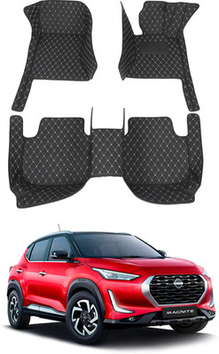 AYW Leatherite 7D Mat For  Nissan Magnite(Black)