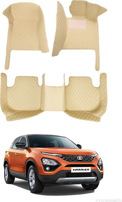 AYW Leatherite 7D Mat For  Tata Harrier(Beige)