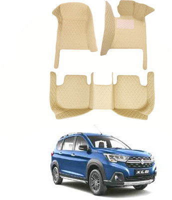 AYW Leatherite 7D Mat For  Maruti Suzuki XL6(Beige)