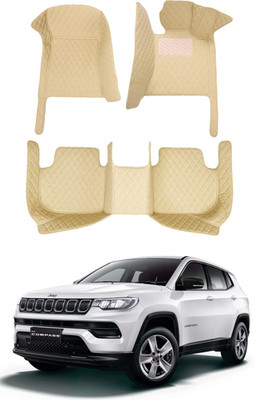 AYW Leatherite 7D Mat For  Jeep Jeep(Beige)