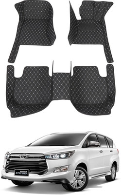 AYW Leatherite 7D Mat For  Toyota Innova Crysta(Black)