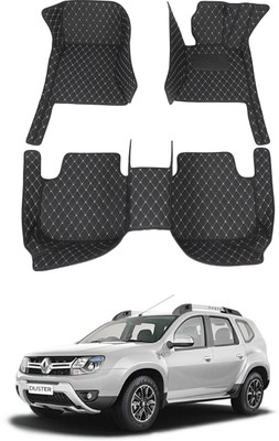 AYW Leatherite 7D Mat For  Renault Duster(Black)