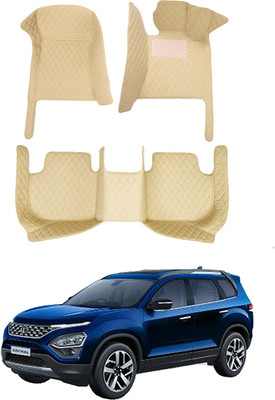 AYW Leatherite 7D Mat For  Tata Safari(Beige)