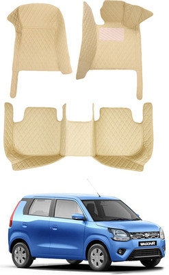 AYW Leatherite 7D Mat For  Maruti Suzuki WagonR Stingray(Beige)