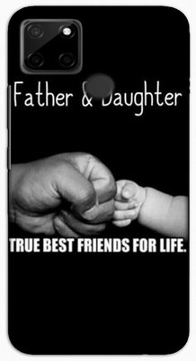 itrusto Back Cover for RealMe 7i FATHER & DAUGHTER PRINTED Back Cover(Multicolor, Pack of: 1)