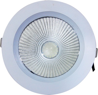 BENE LED 7w Round Ceiling Light, Color of LED White Recessed Ceiling Lamp(White)