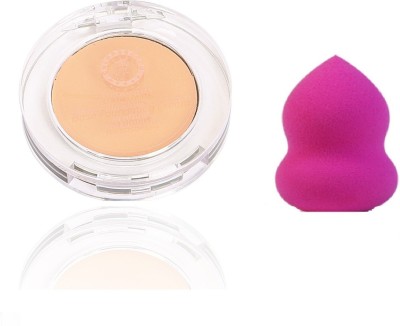 COLORS QUEEN 24 HR Matte Cover ( Waterproof ) Foundation With Beauty Blender Sponge ( Natural Beige )(2 Items in the set)