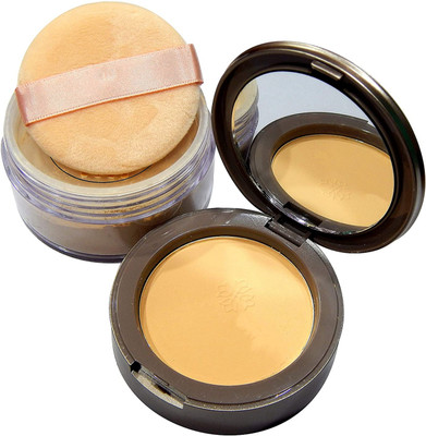 tanvi27 PRO MATTE 2 IN 1 PREFERRED COMPACT & LOOSE POWDER COMPACT Compact(BEIGE, 32 g)