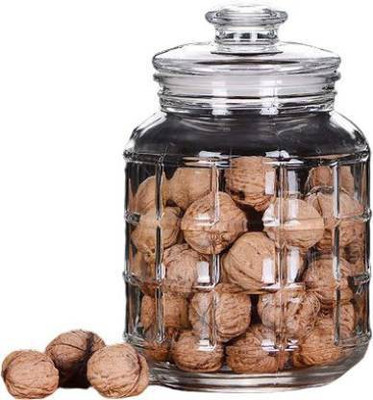 GOOD TO GREAT CREATION Glass Grocery Container  - 2000 ml(Clear)