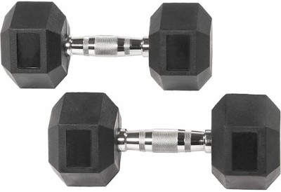 COCKATOO 2.5KG HEX DUMBELL Fixed Weight Dumbbell(2.5 kg)