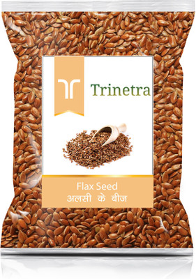 Trinetra Best Quality Flax Seed/Alsi Ke Beej 400g Brown Flax Seeds(400 g)