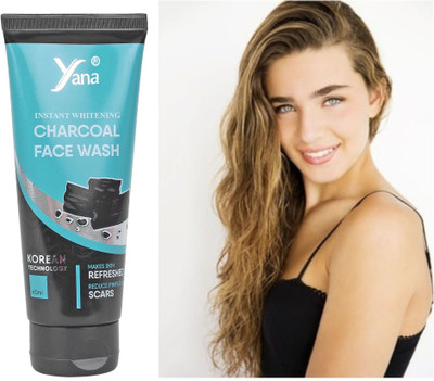 Yana CHARCOAL FACE WASH FOR GIRLS Face Wash(60 ml)