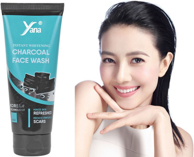 Yana CHARCOAL FACE WASH FOR PIMPLE Face Wash(60 ml)