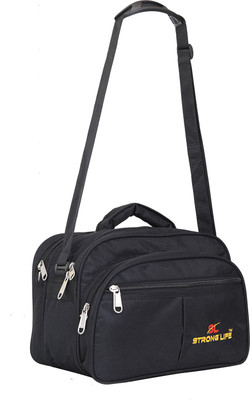 STRONG LIFE Men & Women Black Shoulder Bag