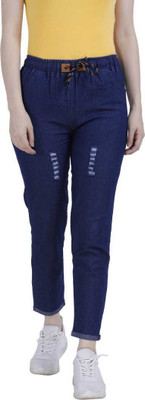 JM JAKMY FASHION Regular Women Dark Blue Jeans