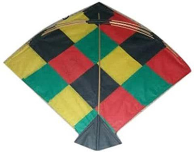 balaji trading company Square Cheel Kite(15, Multicolor)