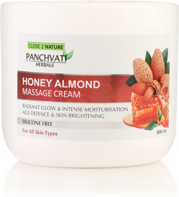 panchvati HONEY ALMOND MASSAGE CREAM 800 ML(800 ml)