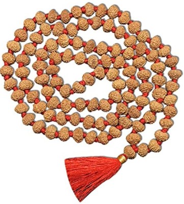 MUKTIRUDRRA NINE 9 Mukhi RUDRAKSHA MALA 108+1 (CERTIFIED AND NEPAL ORIGIN) Beads Wood Chain Beads Wood Chain