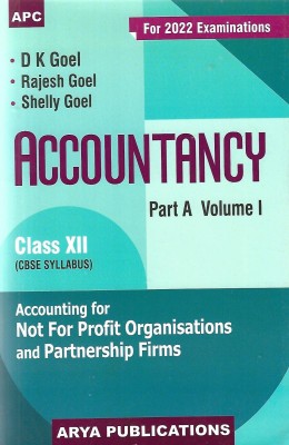 Accountancy Part-A Volume-1 Class-12(Paperback, D K GOEL)