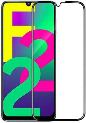Caseline Edge To Edge Tempered Glass for Samsung Galaxy F22, Samsung Galaxy A22 5G, Samsung Galaxy A22, Samsung Galaxy M32(Pack of 1)