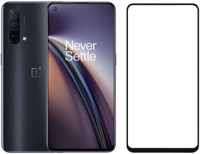Msons Edge To Edge Tempered Glass for OnePlus Nord CE 5G | 11D Anti Scratch 9H Hardness Cover Friendly Anti Shatter Proof Full Edge Full Glue(Pack of 1)