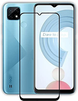 Bai and kaka Edge To Edge Tempered Glass for Realme C11 2021(Pack of 1)