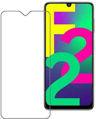ROYALBASE Tempered Glass Guard for Samsung Galaxy F22, Samsung Galaxy A22 5G, Samsung Galaxy A22, Samsung Galaxy M32(Pack of 1)