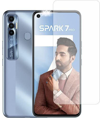 Flipkart SmartBuy Tempered Glass Guard for Tecno SPARK 7 PRO(Pack of 1)